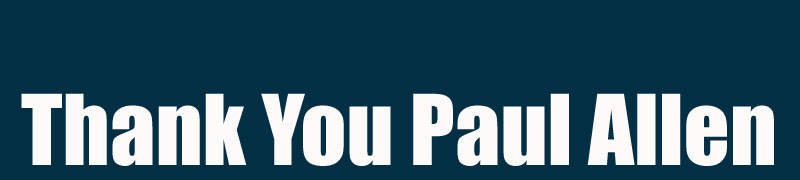 Thank You Paul Allen